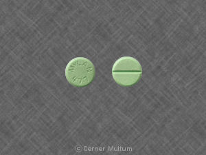 Valium Green Round Pill